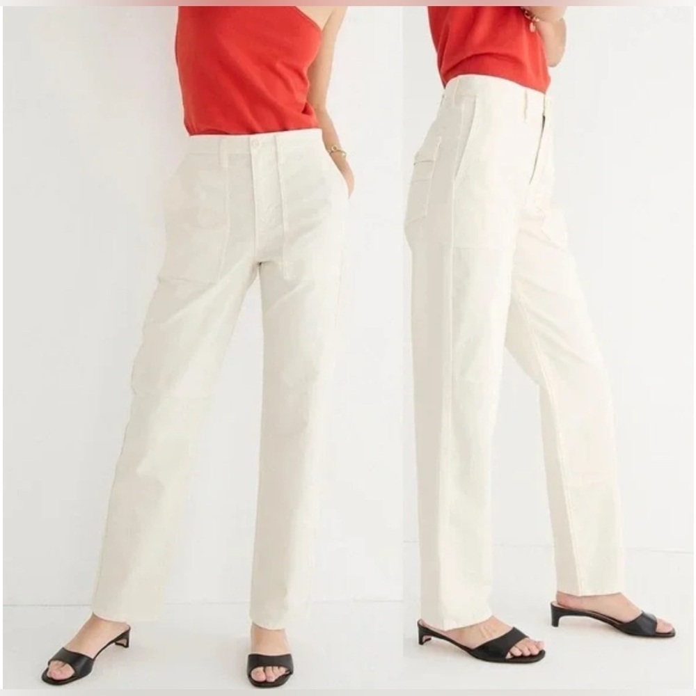NWOT J.Crew Garment-Dyed Cargo Pant in Chino Twill, Size 30